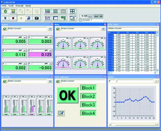 Software de tip Mitutoyo 02NGB072 SENSORPAK/E V3.0