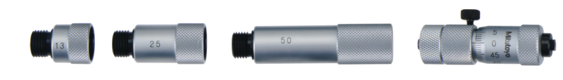 Micrometru interior tubular, față împietrită 50-150mm