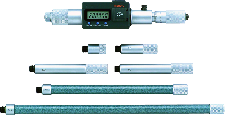 Micrometru interior tubular digital (tijă) 200-1000mm, IP65, incl. 6 tije Micrometru interior tubular digital (tijă) 200-1000mm, IP65, incl. 6 tije