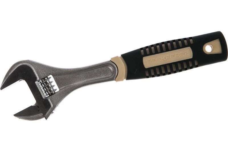 Cheie reglabilă Rockforce RF-649200E cu mâner cauciucat, 200 mm Cheie reglabilă Rockforce RF-649200E cu mâner cauciucat, 200 mm