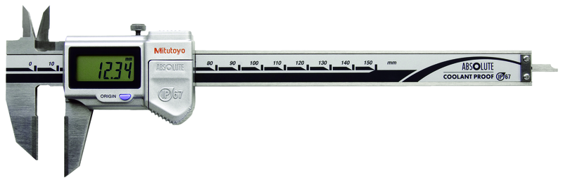 Mitutoyo etrier digital pentru ABS, Carb. Fălci 0-150mm, IP67 Mitutoyo etrier digital pentru ABS, Carb. Fălci 0-150mm, IP67