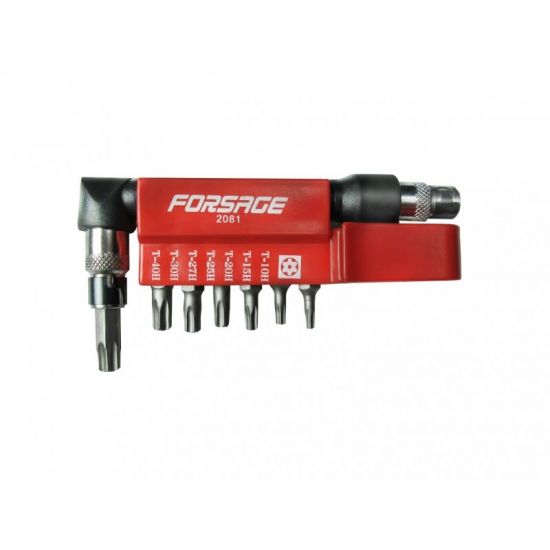 Set de biți TORX de 1/4 " cu gaură de 8 buc.