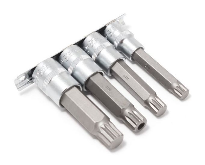 Set de capete de biți 100 mm 1/2" 4 buc.