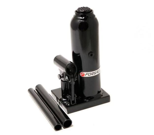 Cric hidraulic tip butelie Forsage F-T90304-S, capacitate de ridicare de 3 tone Cric hidraulic tip butelie Forsage F-T90304-S, capacitate de ridicare de 3 tone