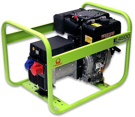 Generator portabil diesel trifazat Pramac E4500 400V 50HZ