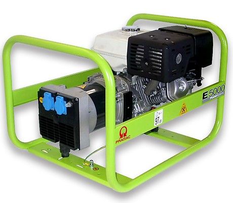 Generator portabil monofazat cu benzina Pramac E5000 230V 50HZ (2 SCHUKO)