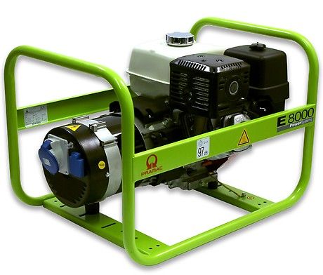 Generator de curent monofazat cu benzina Pramac E8000 230V 50HZ