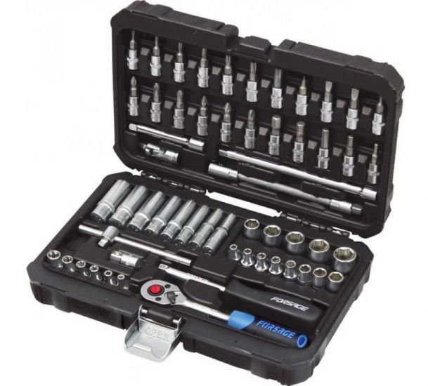 Set de scule Forsage F-2571-5 1/4", 57 de piese Set de scule Forsage F-2571-5 1/4", 57 de piese