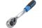 Cheie clichet reversibilă Forsage F-802422 1/2", 72 dinți, L-250 mm – cu mâner cauciucat