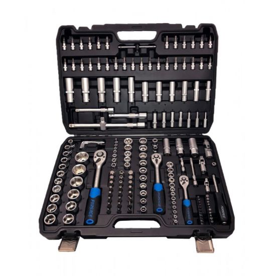 Set de scule Forsage 1/4”&3/8”&1/2” 172 buc.