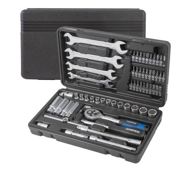 Set de scule Forsage F-2622-5 62 piese, 1/4" 6 colțuri Set de scule Forsage F-2622-5 62 piese, 1/4" 6 colțuri