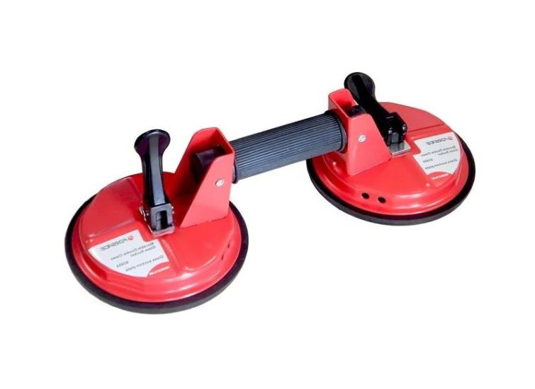 Extractor cu două ventuze pentru sticlă Forsage F-63404, 145 mm, aluminiu Extractor cu două ventuze pentru sticlă Forsage F-63404, 145 mm, aluminiu