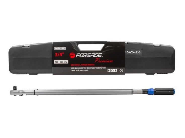 Cheia dinamometrică FORSAGE F-64761095 3/4" 100–600 Nm Cheia dinamometrică FORSAGE F-64761095 3/4" 100–600 Nm
