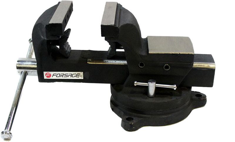 Menghină din oțel, rotativă cu nicovală 5"-125 mm Forsage F-6540605 Menghină din oțel, rotativă cu nicovală 5"-125 mm Forsage F-6540605