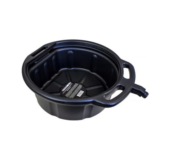 Recipient plastic pentru scurgerea uleiului uzat FORSAGE F-9T3707, 16 L Recipient plastic pentru scurgerea uleiului uzat FORSAGE F-9T3707, 16 L