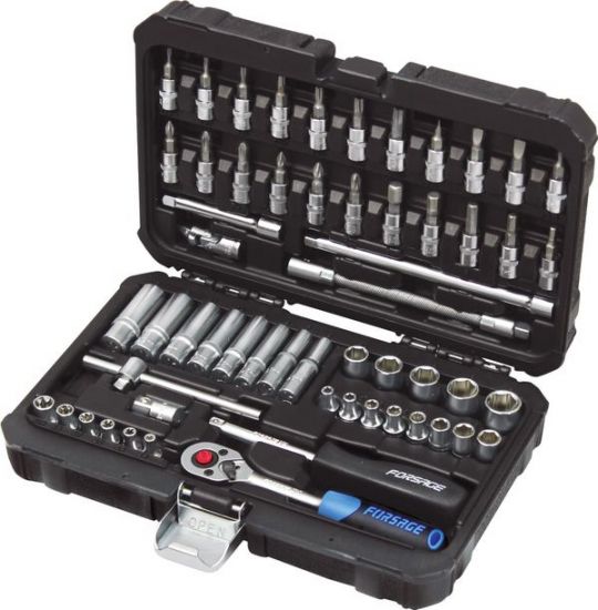 Set de scule Forsage 57 buc. 1/4”