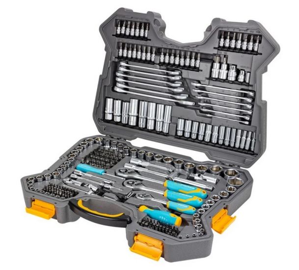 Set de scule iLOFORCE IF-38841 EURO 216 piese Set de scule iLOFORCE IF-38841 EURO 216 piese