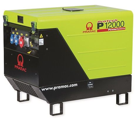 Generator portabil cu benzina trifazat Pramac P12000 400V 50HZ CONN DPP