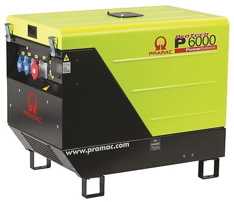Generator portabil diesel trifazat Pramac P6000 400V 50HZ CONN DPP