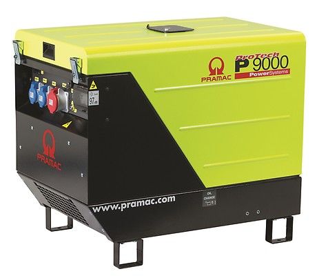 Generator portabil diesel trifazat Pramac P9000 400V 50HZ AVR CONN DPP