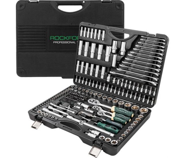 Set de scule Rockforce RF-38841+3 216+3 piese Set de scule Rockforce RF-38841+3 216+3 piese