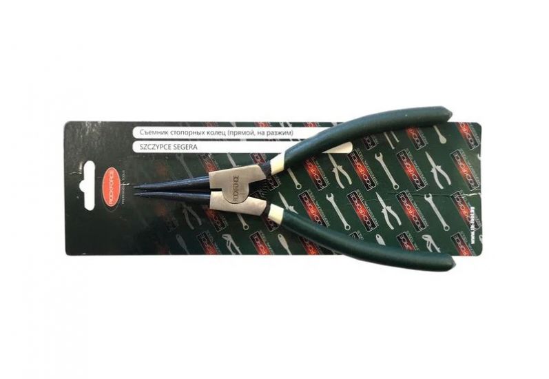 Extractor pentru inele de siguranță ROCKFORCE RF-609180SS drept, pentru extindere, 180 mm