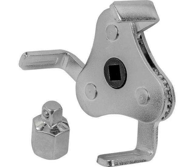 Extractor de filtru de ulei ROCKFORCE RF-61904A "Crab" cu prindere plată, 3/8" + adaptor 3/8"M x 1/2"F Extractor de filtru de ulei ROCKFORCE RF-61904A "Crab" cu prindere plată, 3/8" + adaptor 3/8"M x 1/2"F