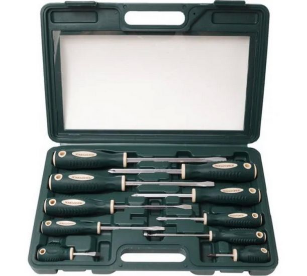 Set de șurubelnițe magnetice Rockforce Profi RF-7010A, 10 piese Set de șurubelnițe magnetice Rockforce Profi RF-7010A, 10 piese