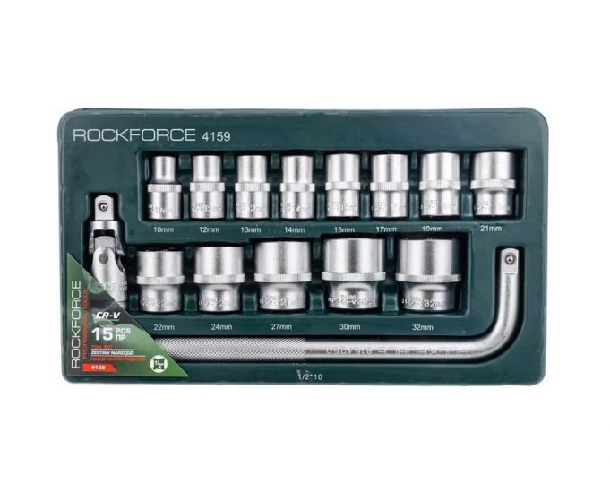 Set de capete Rockforce RF-4159 (15 piese) Set de capete Rockforce RF-4159 (15 piese)