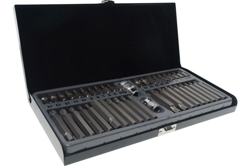 Set de biti cu suport Rockforce RF-4421C NEW (42 piese, 10 mm) Set de biti cu suport Rockforce RF-4421C NEW (42 piese, 10 mm)