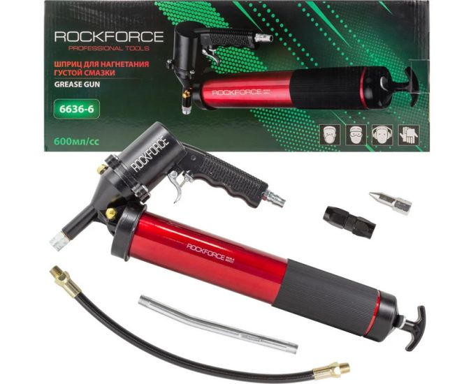 Pompa pneumatică de gresare Rockforce RF-6636-6 Pompa pneumatică de gresare Rockforce RF-6636-6
