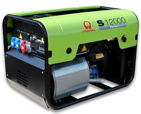 Generator portabil trifazat cu benzina Pramac S12000 400V 50HZ CONN
