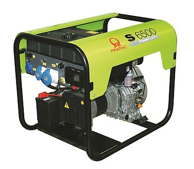 Generator portabil diesel trifazat Pramac S6000 (24L) 400V CONN DPP