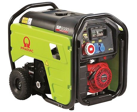 Generator portabil trifazat cu benzina Pramac SP8000 IP54