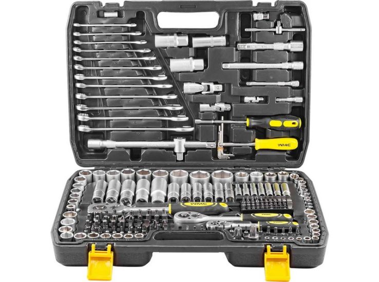 Set de scule WMC TOOLS WMC-38841 1/4", 3/8", 1/2" 216 piese Set de scule WMC TOOLS WMC-38841 1/4", 3/8", 1/2" 216 piese