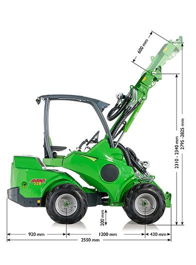 Мини погрузчик Avant 528 Мини погрузчик Avant 528