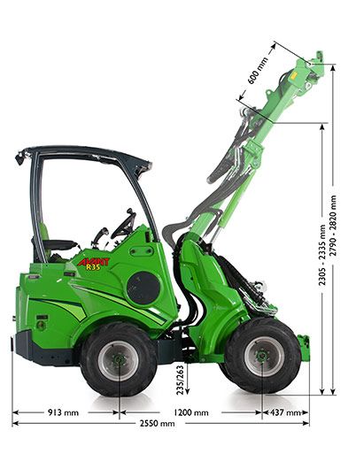 Мини погрузчик Avant R35 Мини погрузчик Avant R35