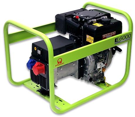 Generator portabil diesel Pramac E6000 400V 50HZ