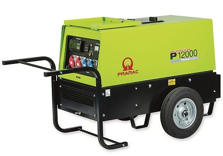 Generator portabil diesel Pramac P12000 400V 50HZ CONN