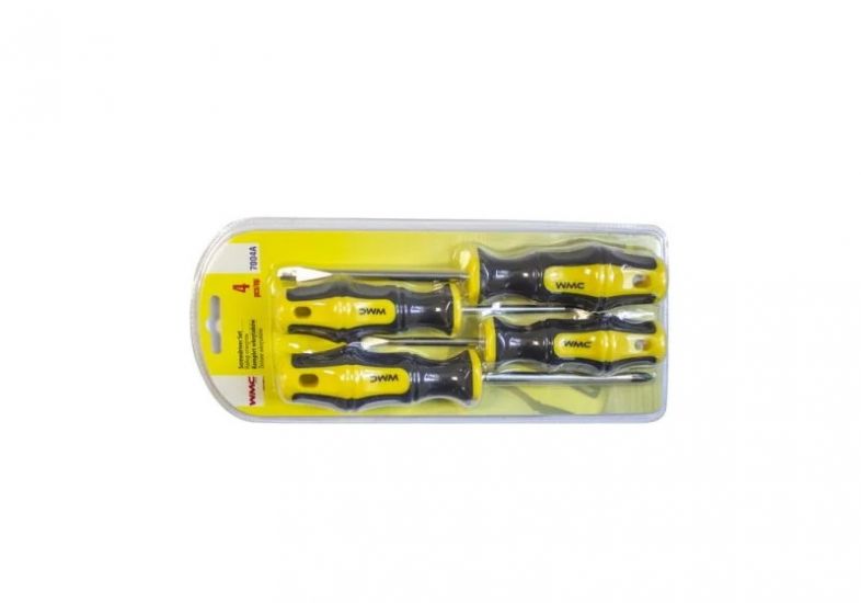 Набор отверток WMC TOOLS WMC-7004A, 4 предмета Набор отверток WMC TOOLS WMC-7004A, 4 предмета